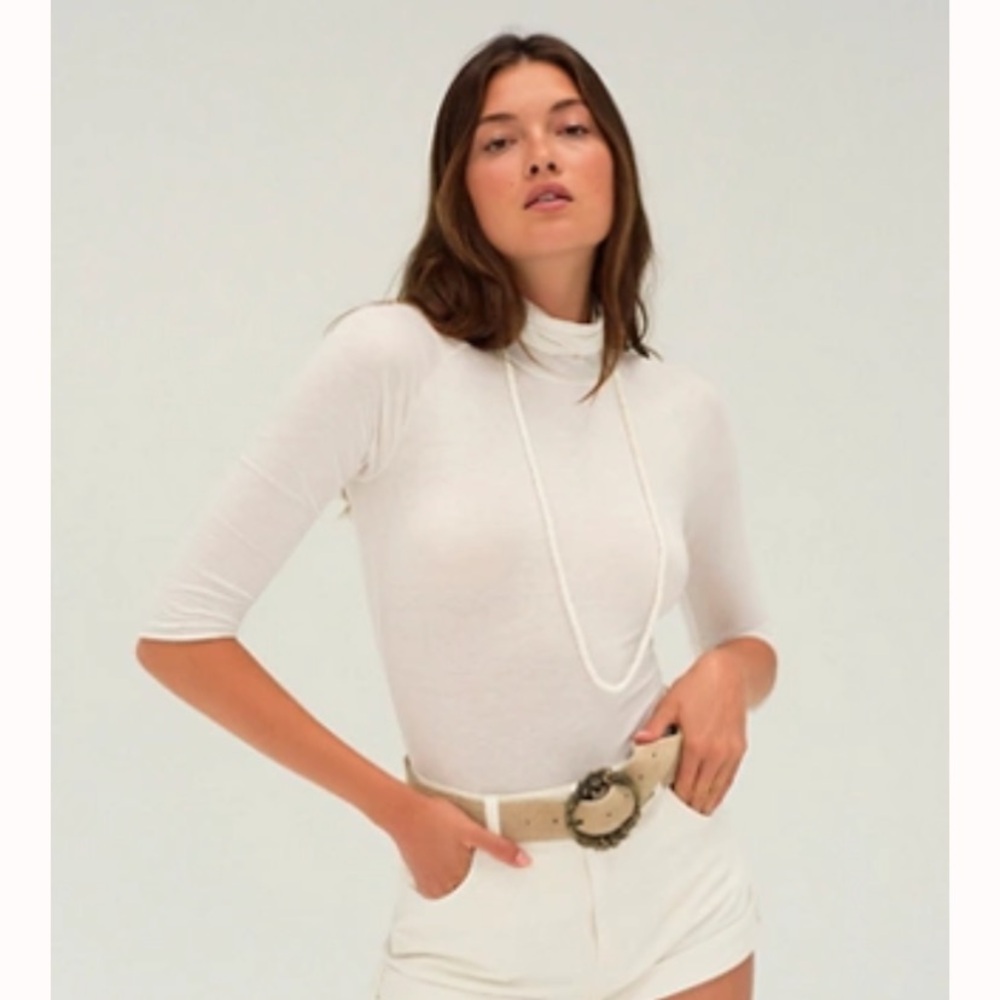 Free People Modern Turtleneck Top